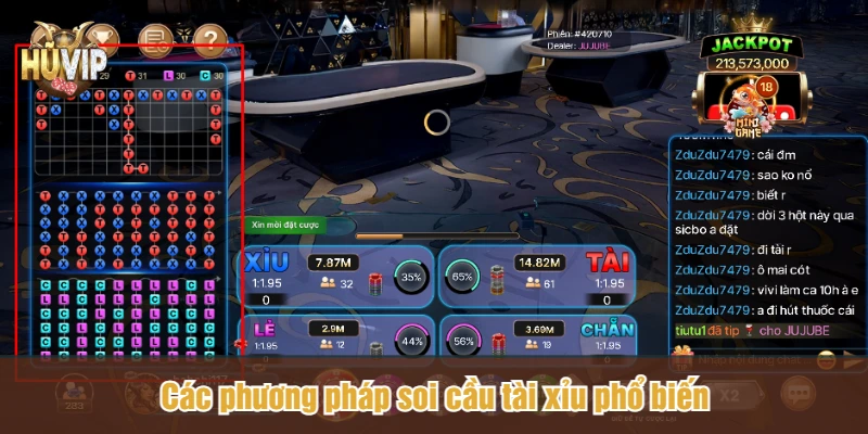 Các phương pháp soi cầu tài xỉu phổ biến