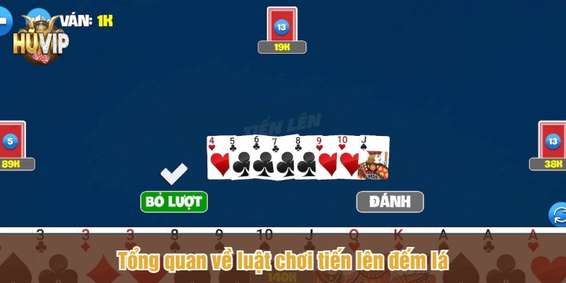 Tổng quan về luật chơi tiến lên đếm lá